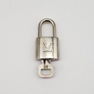 Louis Vuitton Silver Plated Padlock
